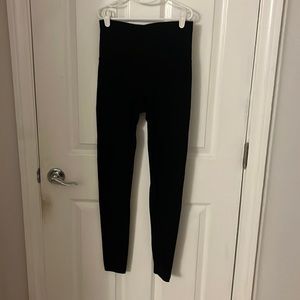 Ivivva high waisted leggings, black, Childs size 12